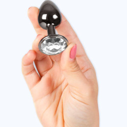 Secretplay - Plug Anal En Gunmetal Petite Taille 7 Cm